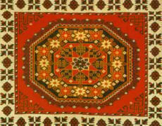 This photo of Turkmenian carpet was sent to me by my friend Ata Amantaev